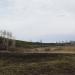 A tract of a razed railroad arc