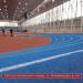 Строящийся легкоатлетический манеж «На Инженерной» Московской комплексной спортивной школы олимпийского резерва «Север» в городе Москва