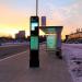 Автобусная остановка 2А «Станция метро „Новаторская“» в городе Москва