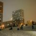Зимняя горка в городе Москва