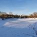 Пруд в городе Красногорск