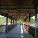 Walking Bridge in Prague city