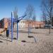 Entinen Peltosaaren koulu in Riihimäki city