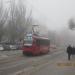 Трамвайная остановка в городе Донецк