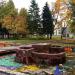 Неработающий фонтан в городе Казань