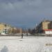 Аллея в городе Южноуральск