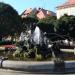 The old stone fountain in Košice city