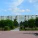 Сквер у памятника Вере Баландиной в городе Черногорск