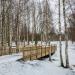 Пешеходный мостик в городе Тампере
