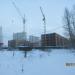 Строящийся жилой дом в городе Ярославль