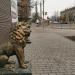 Скульптуры львов в городе Каменск-Шахтинский