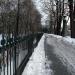 Верстовой столб в городе Гатчина