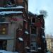 Руины колокольни в городе Гатчина