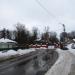 Главный вход на кладбище в городе Гатчина