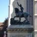 Statue of Saint George Slaying Dragon in Cluj-Napoca city