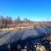 Пруд в городе Мирноград