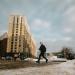 Железнодорожный переезд в городе Москва