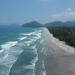 Praia Itamambuca na Ubatuba city