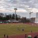 Lighting tower stadium in Zhytomyr city