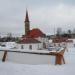 Внутренний двор в городе Гатчина