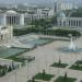 Presidential complex in Ashgabat city