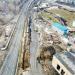 Construction site for the ZIL metro stations of the Troitskaya and Biryulyovskaya Lines