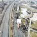 Construction site for the ZIL metro stations of the Troitskaya and Biryulyovskaya Lines