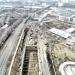 Construction site for the ZIL metro stations of the Troitskaya and Biryulyovskaya Lines