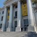 Sproul Hall in Berkeley, California city