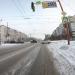 Пересечение улиц Попова и Взлётной в городе Барнаул