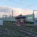 Будка дежурного по переезду в городе Долгопрудный