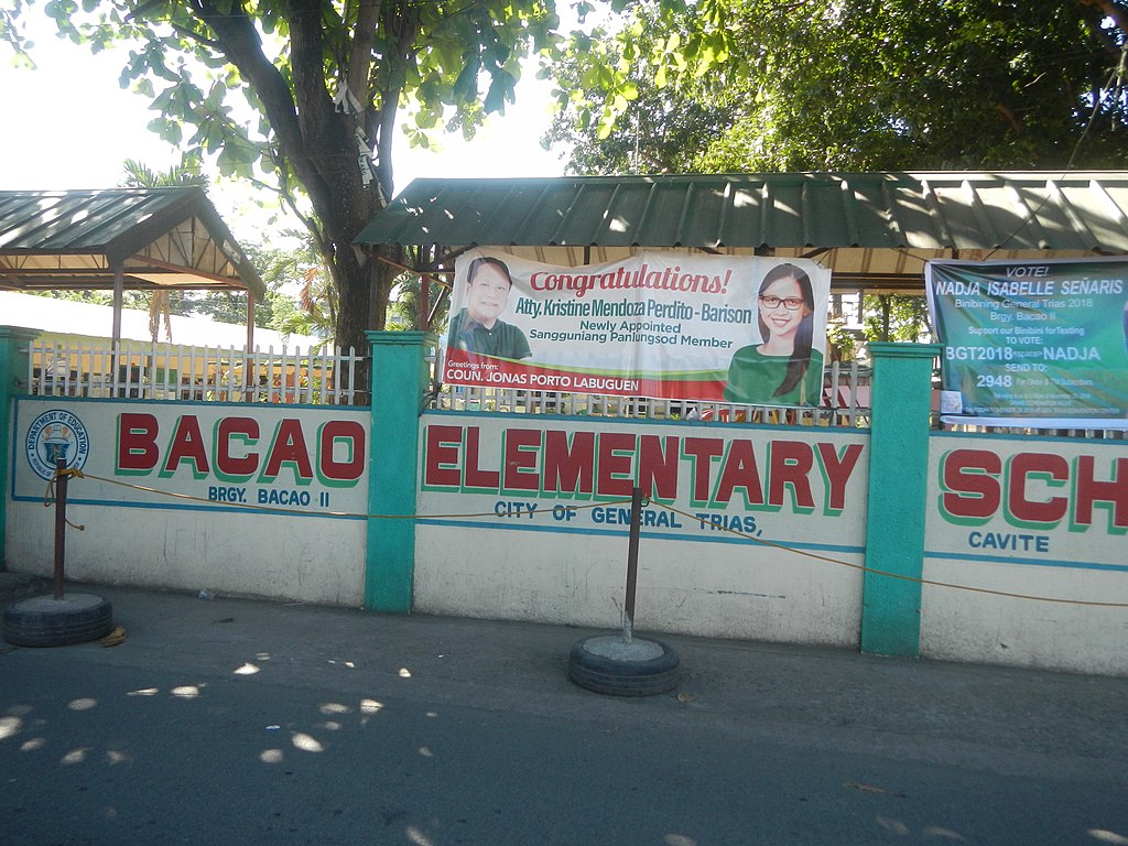 Mababang Paaralan Ng Bacao Bayan Ng Heneral Trias Cavite