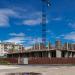 Строительная площадка жилого дома в городе Казань