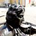 Ławeczka z  Georgem Telemannem in Żary city