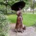 Скульптура «Дама с собачкой» в городе Москва