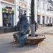 Скульптура медведя в городе Ярославль