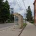 Автобусная остановка в городе Таруса