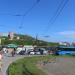 Трамвайное кольцо «Минный городок» в городе Владивосток