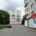 Площадка перед магазином в городе Пудость