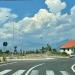 Roundabout in Shkodër city