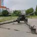 100-мм противотанковая пушка Т-12 в городе Щёлково
