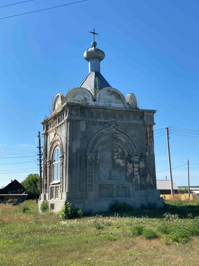 Часовня в Ополи Латвия