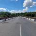 Автодорожный мост через реку Лужу в городе Малоярославец