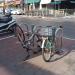 Bikes Stand in Tel Aviv-Yafo city
