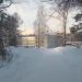 Территория бывшей школы-интерната № 63 в городе Лесной
