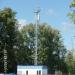 Мачта освещения стадиона для хоккея с мячом и бейсбола в городе Хабаровск