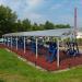 Площадка для воркаута с тренажерами в городе Рощино