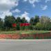 Roundabout in Tirana city