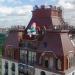 Демонтированная надувная фигура «Карлсона, который живёт на крыше» в городе Москва