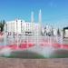 Светомузыкальный фонтан в городе Владимир